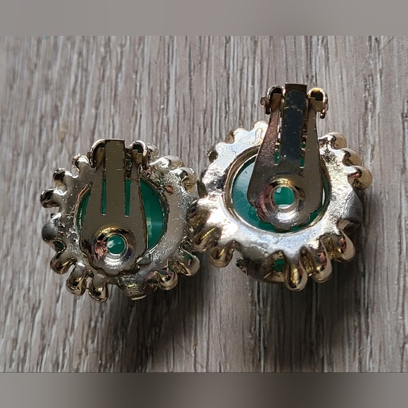 Gorgeous green moonstone earrings - Picture 11 of 11